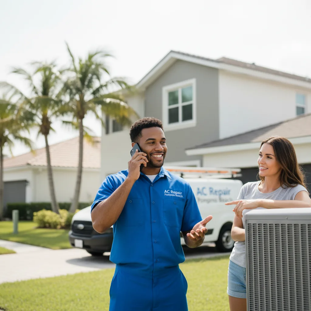 AC Repair Pompano Beach customer support in Jeffersonton